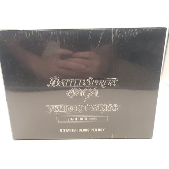 Battle Spirits Saga Verdant Wings Box of 6 Starter Deck Green 2023 - Picture 2 of 8